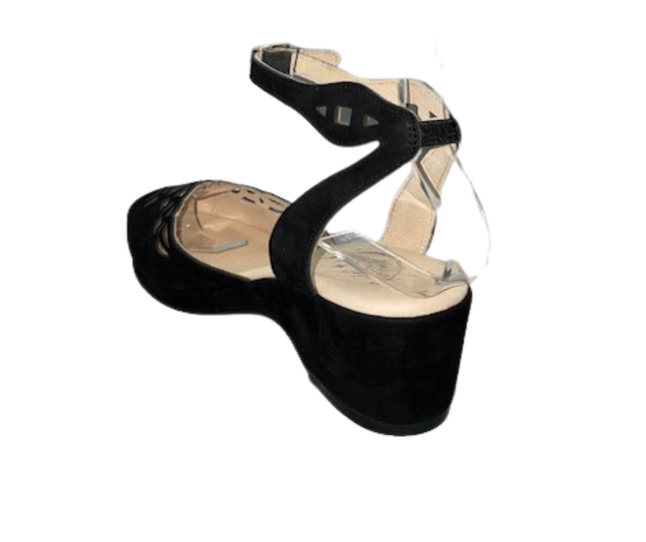 Ida - Black Suede