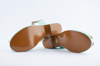 Edith  - Mint Green Leather