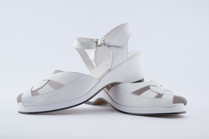 Edith - White Leather