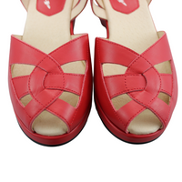Edith  - Red Leather