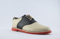 Saddle Shoe - Black & Cream