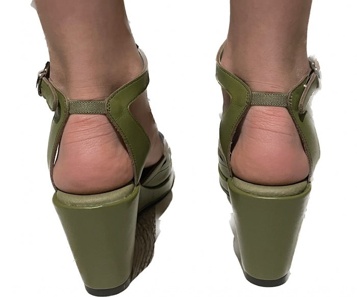 Sophia - Olive Leather