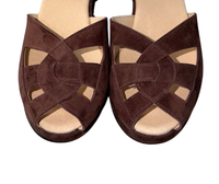 Edith  - Brown Suede