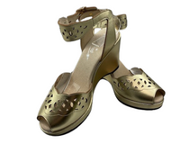 Sophia  - Gold Leather