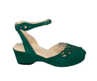 Ida - Emerald Green Suede
