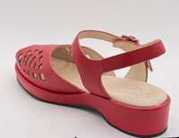 Greta - Red Leather