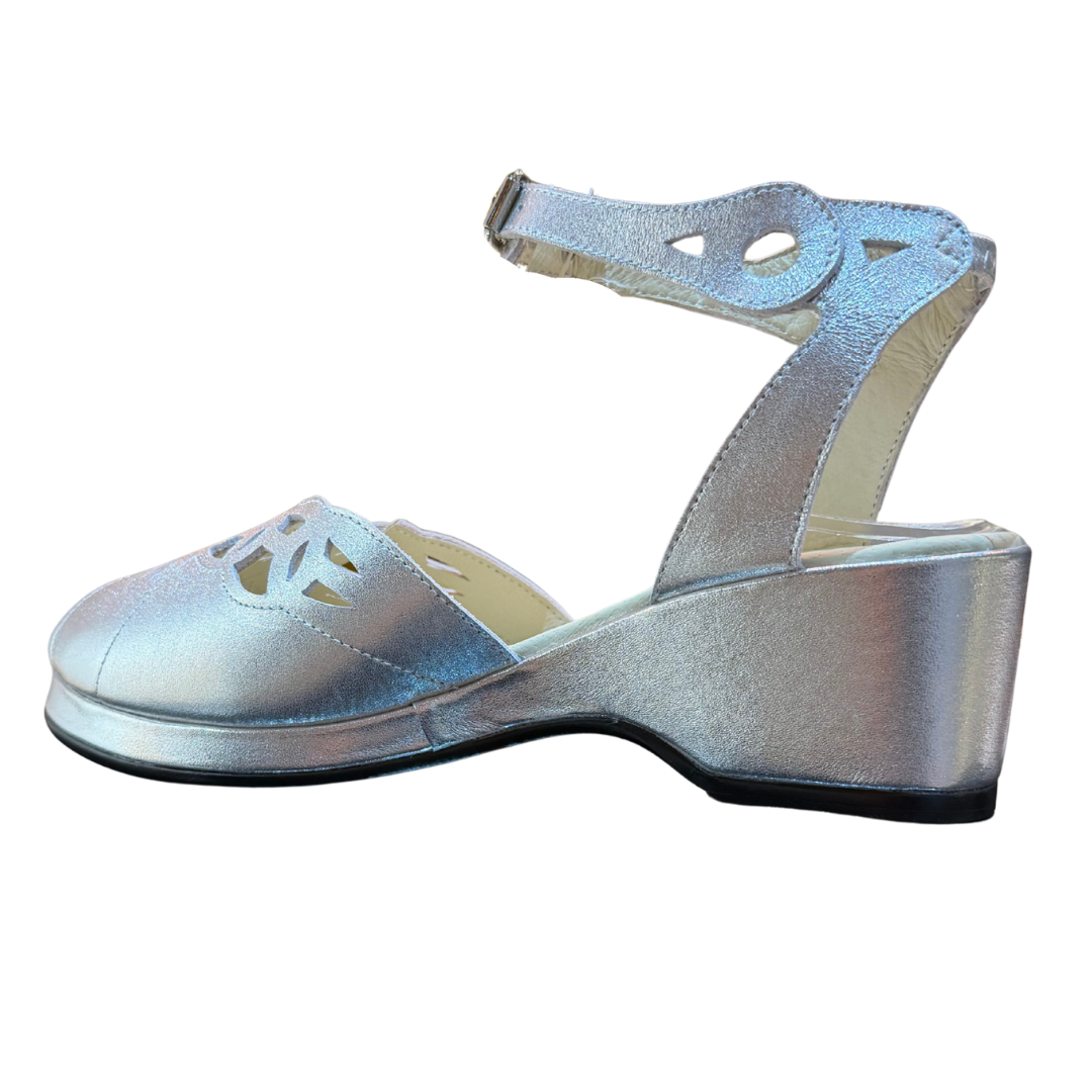 Ida - Silver Leather