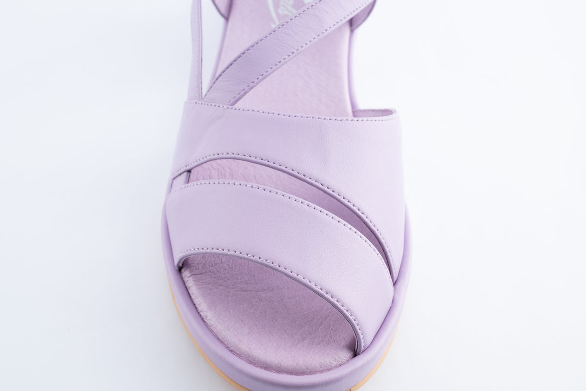 Ingrid - Lilac Leather