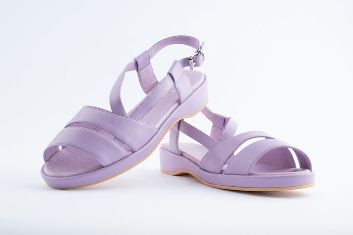 Ingrid - Lilac Leather