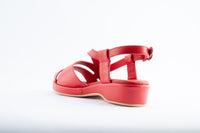 Ingrid - Red Leather
