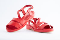 Ingrid - Red Leather