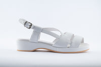Ingrid - White Leather