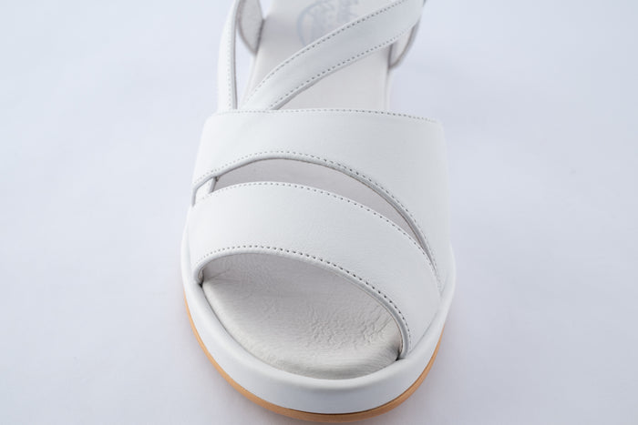 Ingrid - White Leather