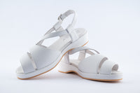 Ingrid - White Leather
