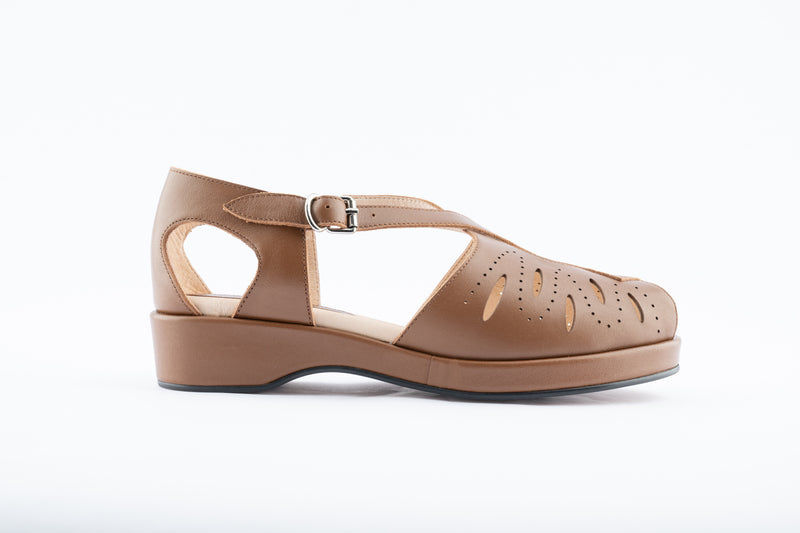 Laverne - Brown Leather