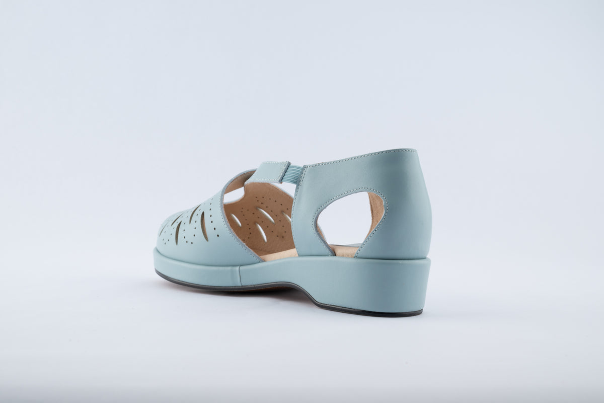 Laverne - Light Blue Leather