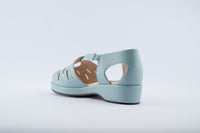 Laverne - Light Blue Leather
