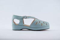 Laverne - Light Blue Leather