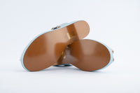 Laverne - Light Blue Leather