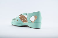 Laverne - Mint Green Leather