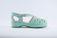 Laverne - Mint Green Leather