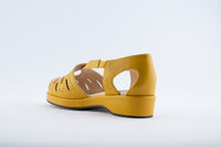 Laverne - Mustard Yellow Leather