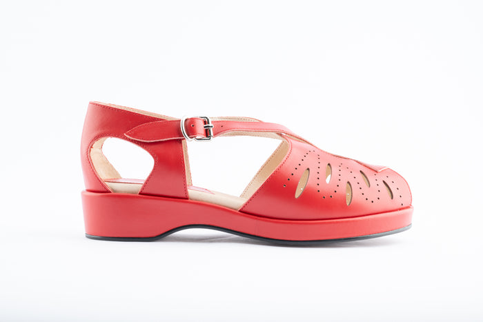 Laverne - Red Leather