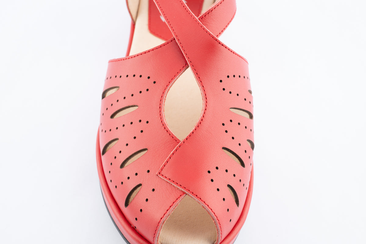 Laverne - Red Leather