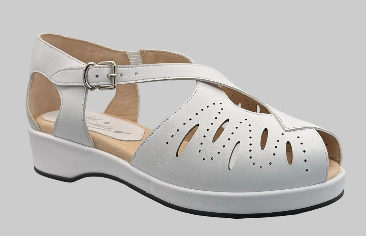 Laverne - White Leather