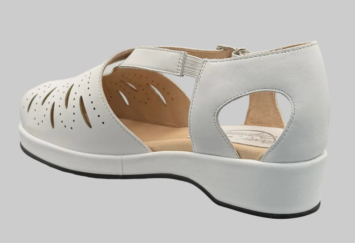Laverne - White Leather