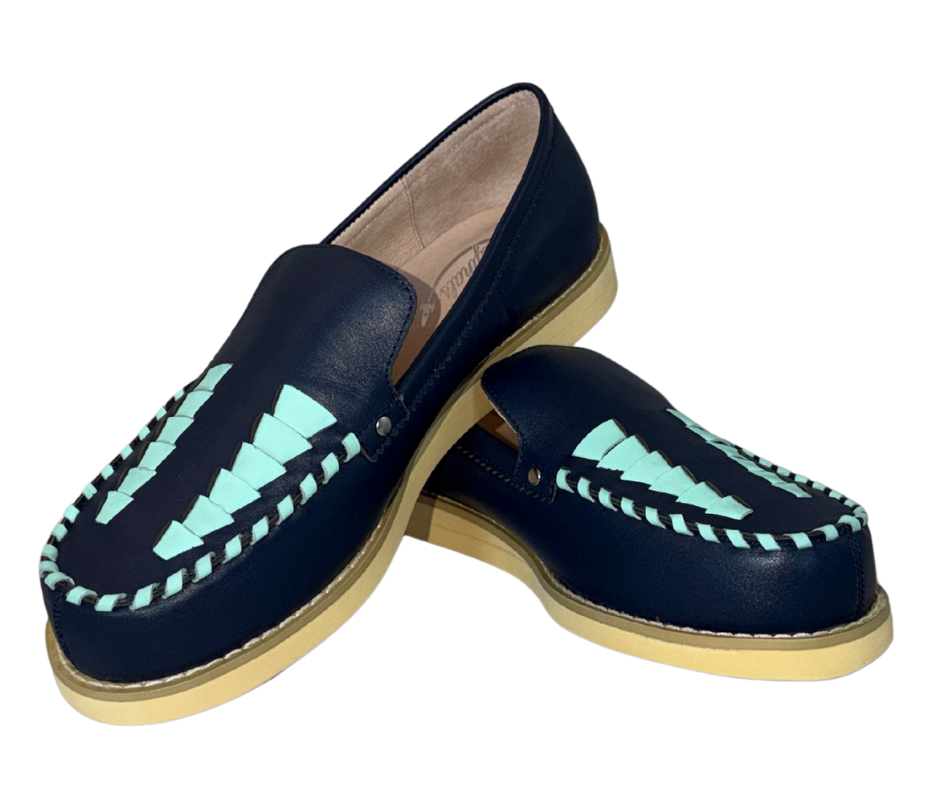 Ophelia - Navy Leather
