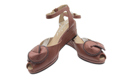Paulette - Brown Leather