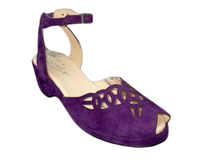 Ida - Purple Suede