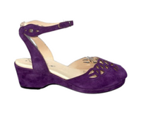 Ida - Purple Suede