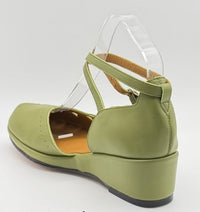 Rosa - Green Leather