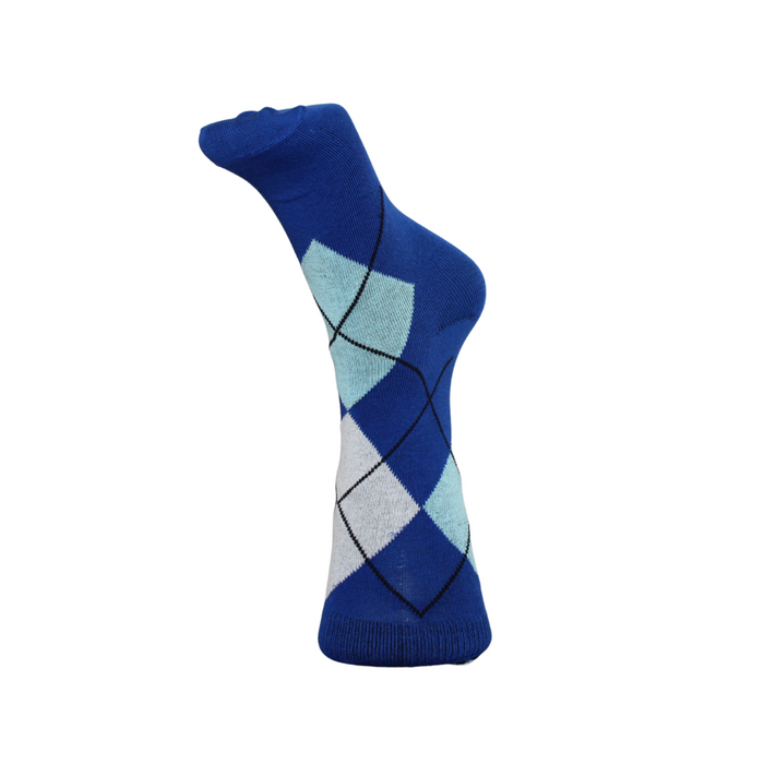 Argyle Socks Blue