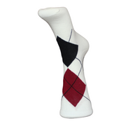 Argyle Socks Cream