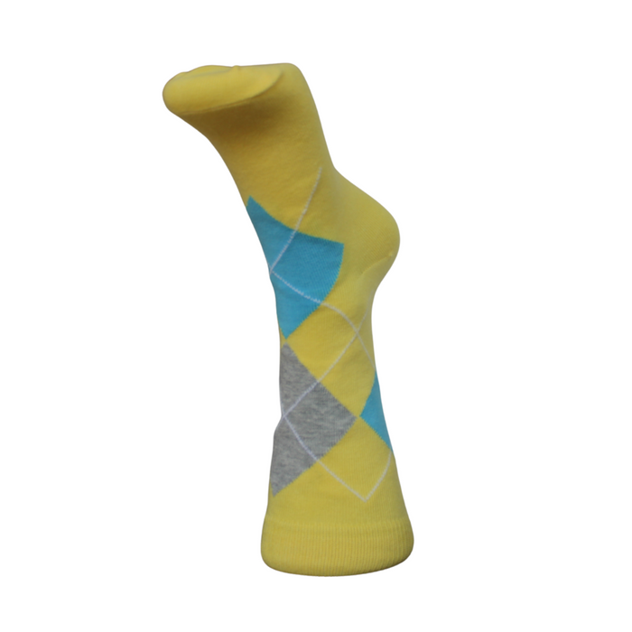 Argyle Socks Yellow