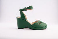 Sophia - Green Leather