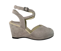 Alma - Pale Grey Suede