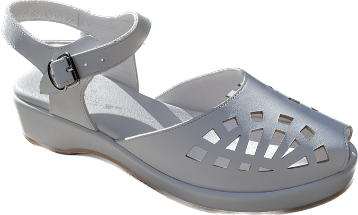 Greta - White Leather