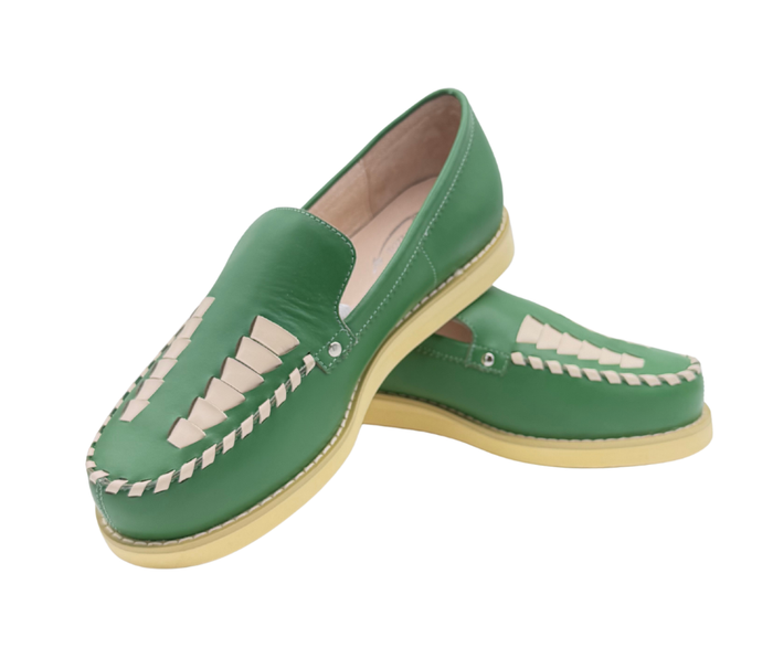 Ophelia - Green Leather