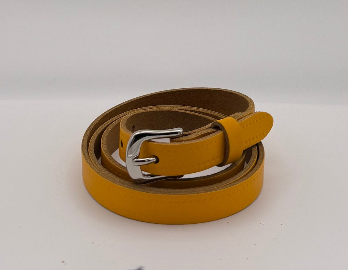 Thin Belt - Mustard yellow