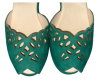 Ida Style - Emerald Green Suede