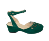 Ida Style - Emerald Green Suede