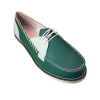 Mitzi Style - Green and Cream Leather