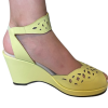 Sophia Style - Pale Yellow Leather