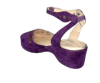 Ida Style - Mauve Purple Suede