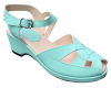 Edith Style - Mint Green Leather