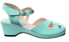 Edith Style - Mint Green Leather